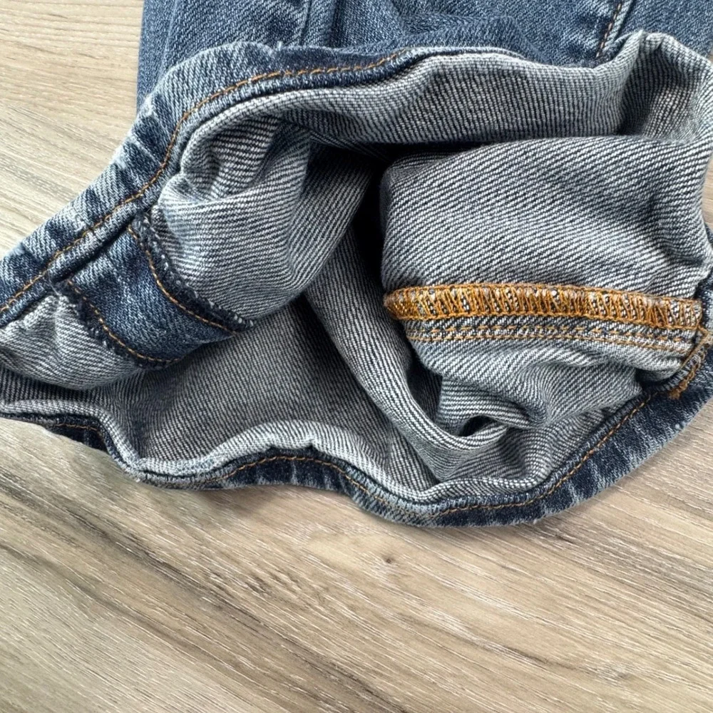 Lucky Brand 181 Relaxed Straight Mens Jeans Blue Medium Wash 40x30 Stretch Denim